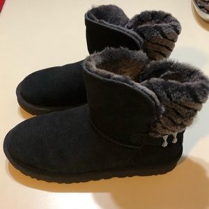 Black UGG boots